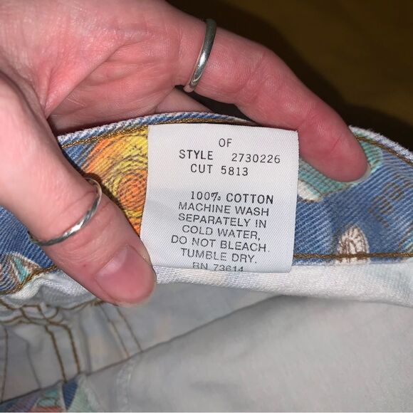 Vintage Steel Denim High waisted Shorts - Picture 3 of 5